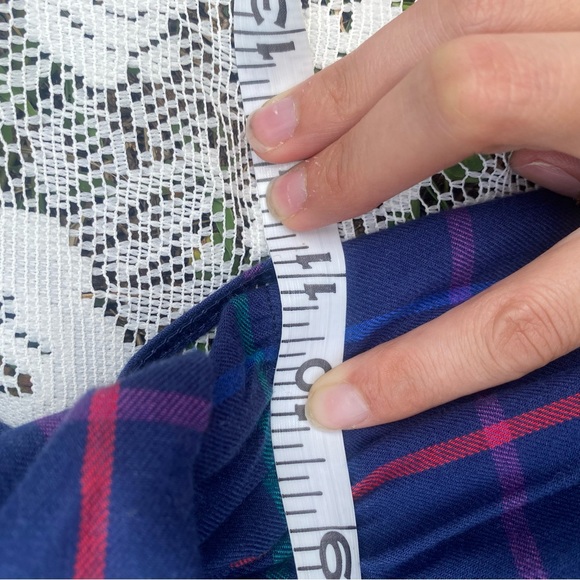 New NWT Florence Eiseman kids long sleeve collar blue grid back to school dress - Picture 13 of 16